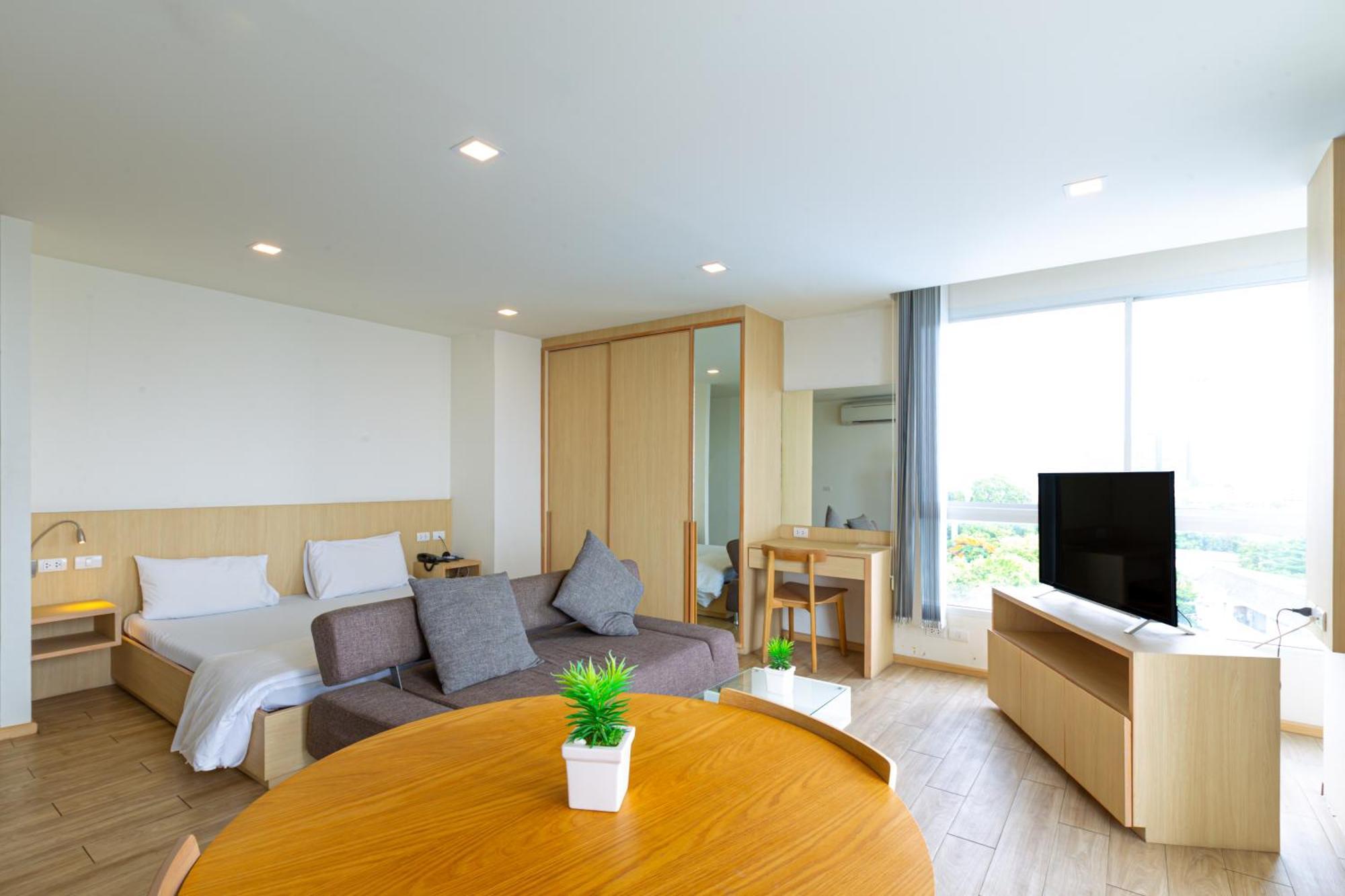 Karin Hotel & Service Apartment - Sha Extra Plus Si Racha Exteriér fotografie