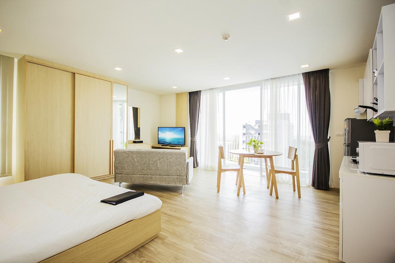 Karin Hotel & Service Apartment - Sha Extra Plus Si Racha Exteriér fotografie